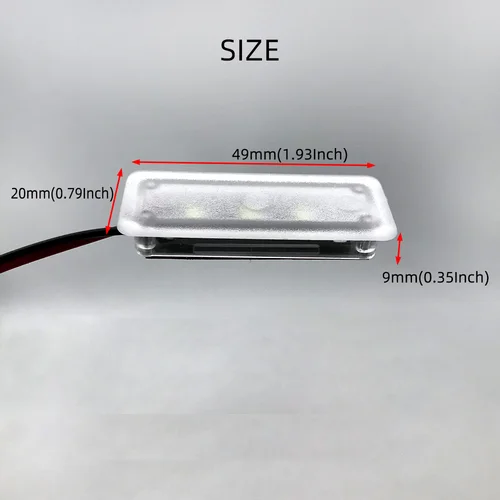 Imagen 2 del producto Kit de tira de luz LED blanca para Interior de coche, retroiluminación USB, lámparas decorativas para automóvil, varios colores para elegir