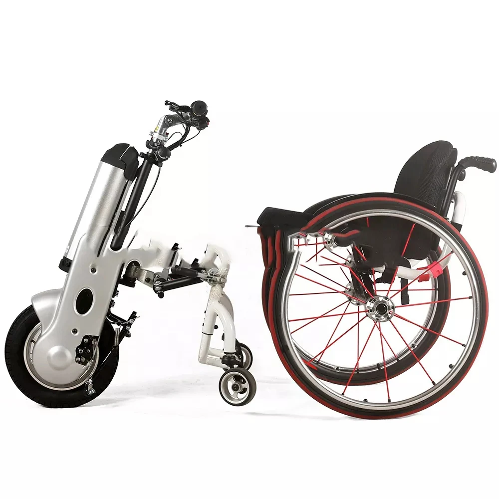 

For Electric Wheelchair Front Wheel Conversion Kit Sports Wheelchair Front Wheel Drive Trailer Connector