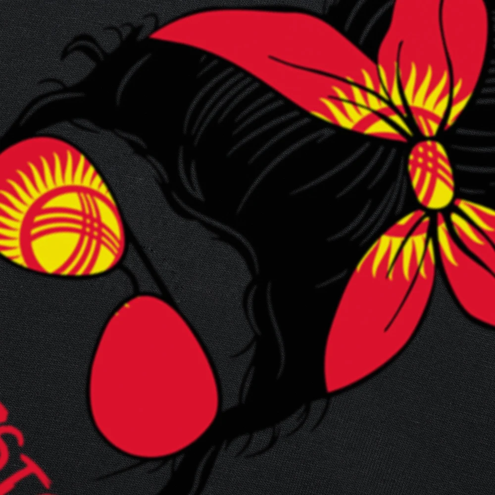 Neuartige Kirgisische Kirgisischistan Mädchen Frau Flagge T-Shirts Grafik Baumwolle Streetwear Kurzarm Geburtstagsgeschenke Sommer-Stil T-Shirt – Detail 5