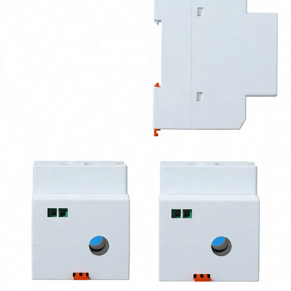 Rail Mount Smart Digital Electric Meter ZS2066 Three Phase AC Monitor Voltmeter Ammeter Power Frequency Factor Display Gauge