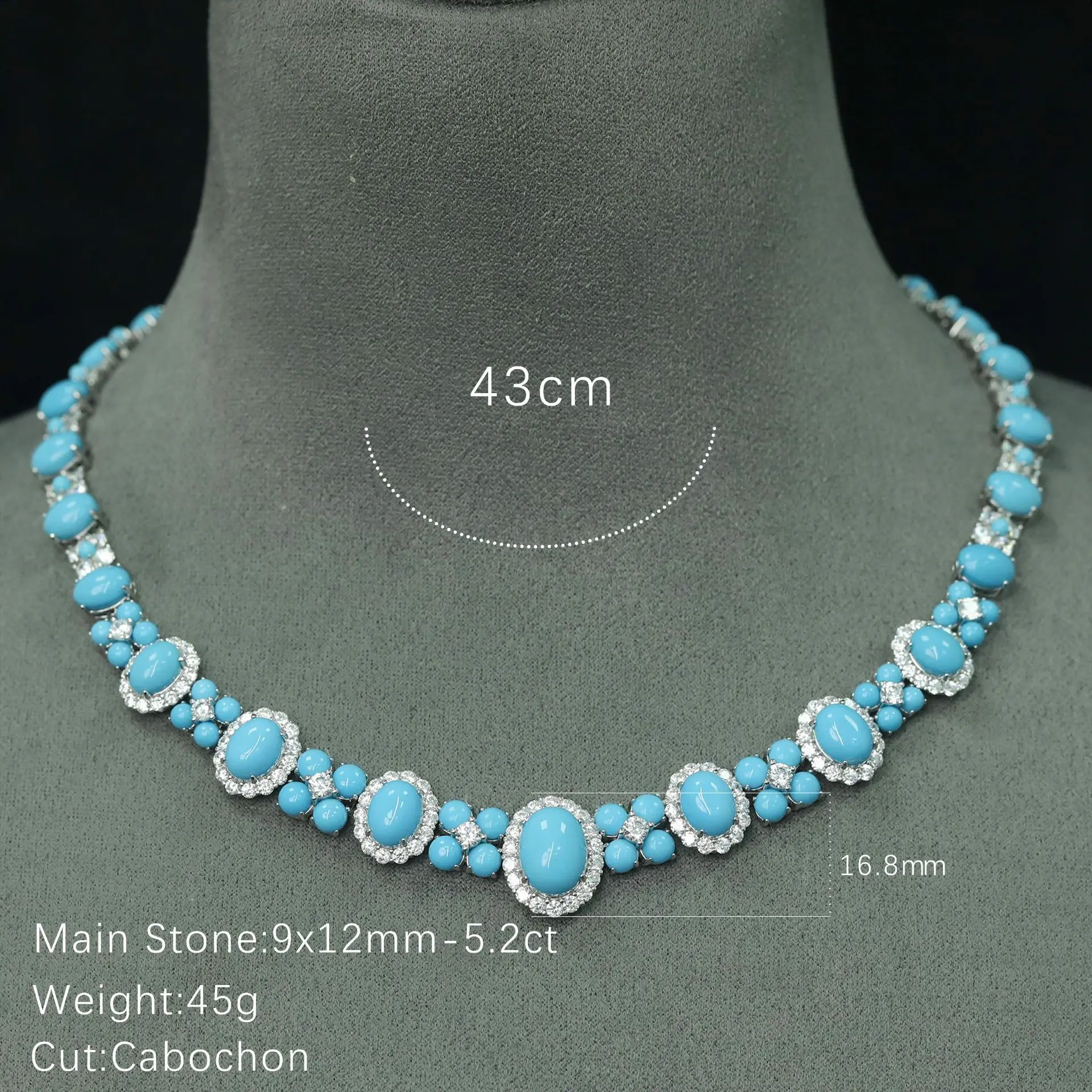 SongYun Jewelry 925 Sterling Silver Necklace Designer High Carbon Gemstones HCD Gemstones 925 Sterling Silver Pendant Accessorie