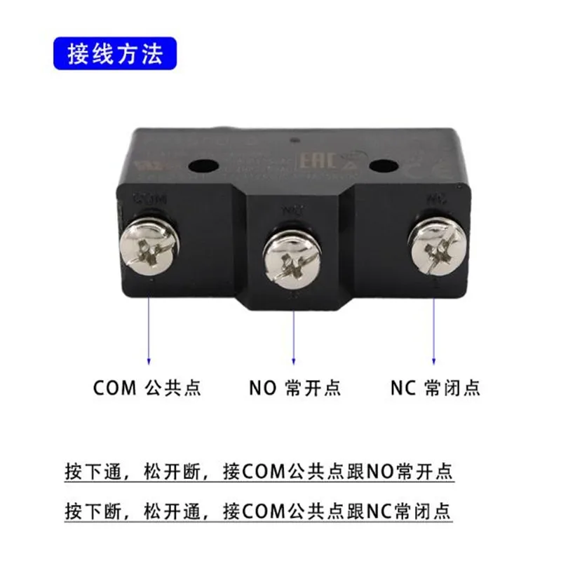 1PCS Microswitch Z-15GQ22-B with roller limit switch elevator brake detection limit Original genuine product
