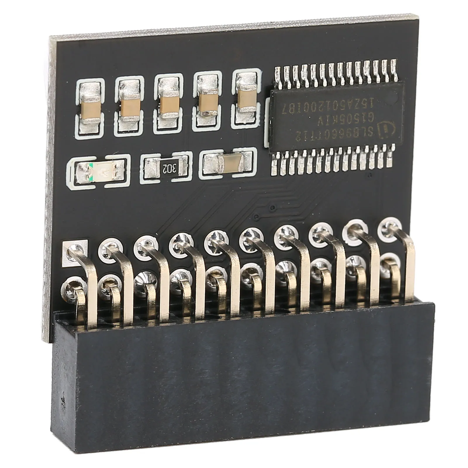 TPM 2.0 Encryption Security Module High Security LPC Encryption Security Module 20pin TPM Processor Compact Structure for PC