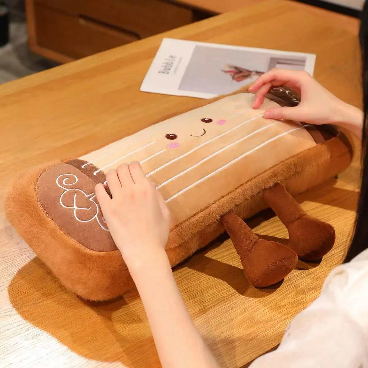 Nieuwste Guzheng Instrument Rugzak Hanger Sleutelhanger Pop Gevulde Knuffel Pop Cartoon Anime Leuke Gift Interessante Pop