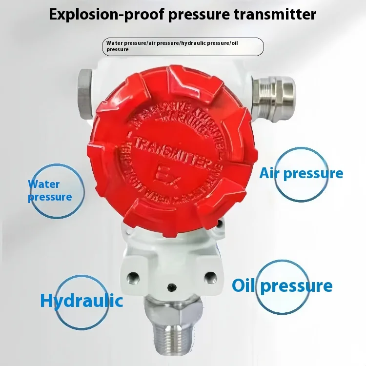 المطلق التناظرية الضغط الرقمي يشير إلى الارسال النفط الهواء المياه Sensor4-20mA عالية الدقة الضغط الارسال #3