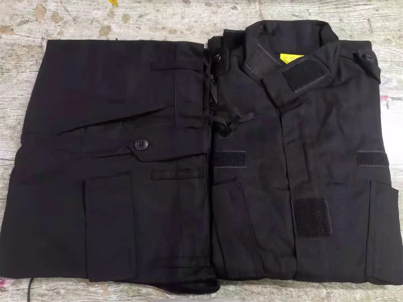 Tactical Tom ACU Edition BK Black Military Fans PMC Combat Style Training, Outdoor Sports Hiking Climbing Suit