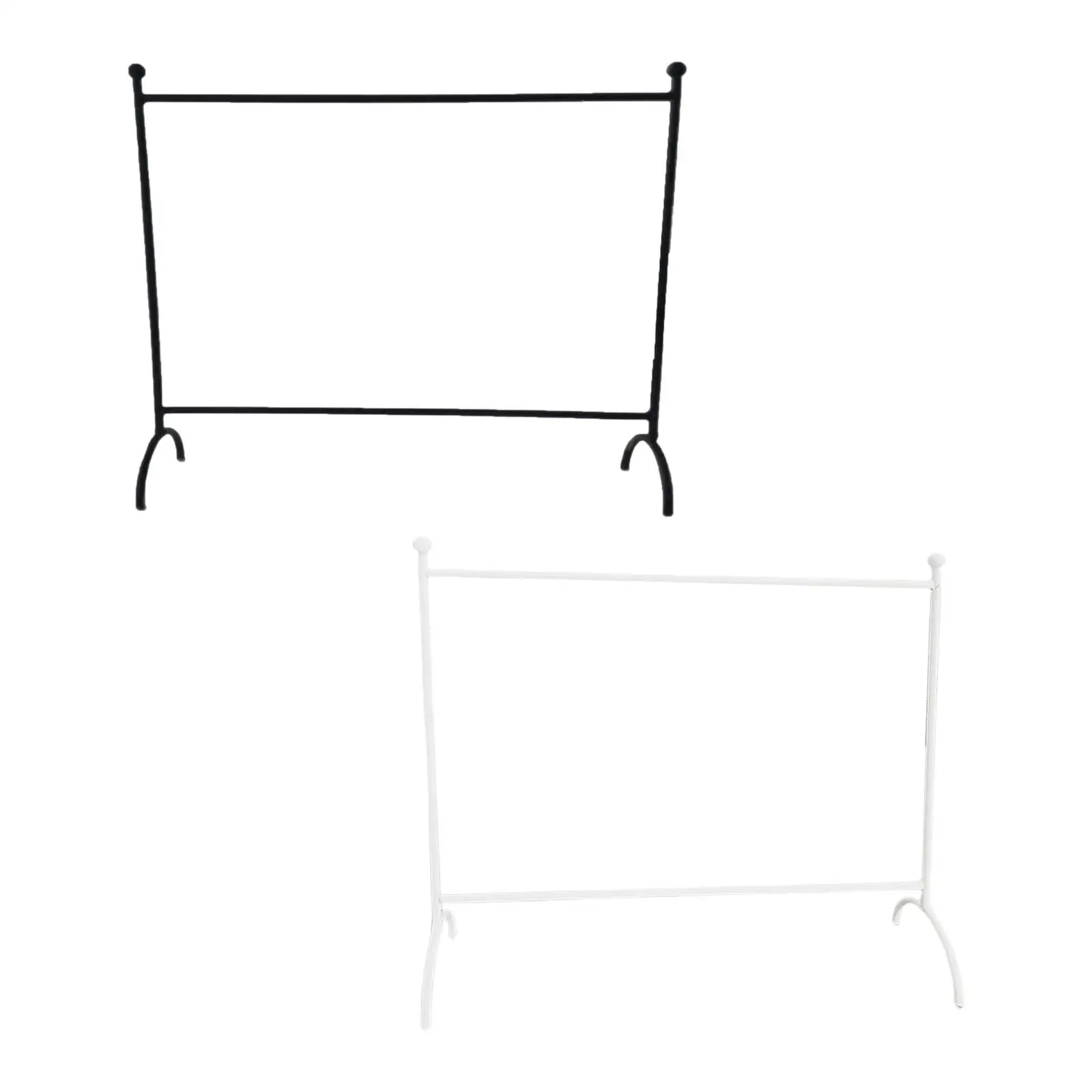 Miniature Doll Garment Rack Doll Wardrobe Furniture for 1/6 1/12 Scale Decor