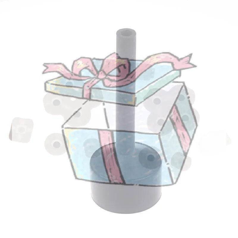 

【CCA】1Pcs I.D. 55MM Long Handle Wash Jetter Cup Milking Liner Cleaning Cup Long-Milking Inflation Cleaning Jetter Tray Cups