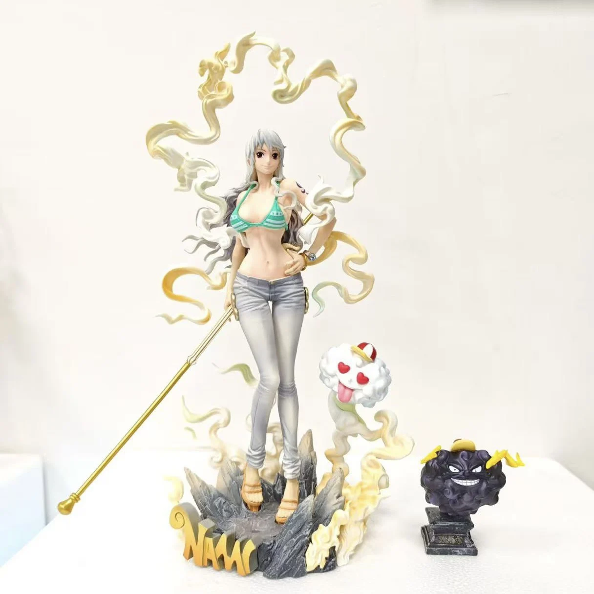 

Hot One Piece Nami Figure Anime Collectible Statue Desktop Decoration Otaku Peripheral Model Toys For Anime Fans Birthday Gifts
