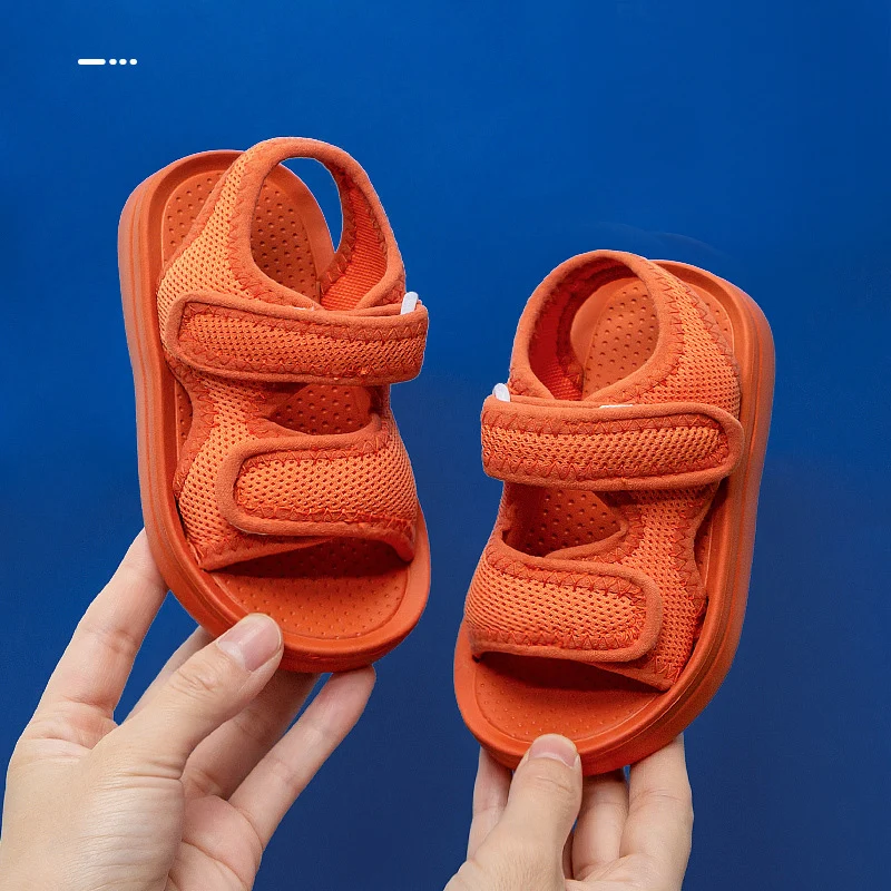 Baby Shoes Summer Thin Mesh Toddler Shoes Soft Rubber Sole Frist Walkers Girls Boys Kids Anti-Slip Shoe Sandal