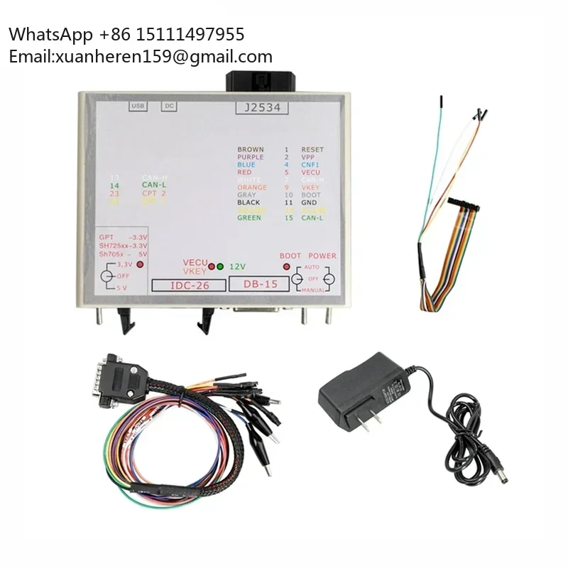 KTMflash V1.95 ECU Programmer & Transmission Power Upgrade Tool Support V-A-G DQ200 DQ250 & 271 MSV80 MSV90 with Gearbox Adapter
