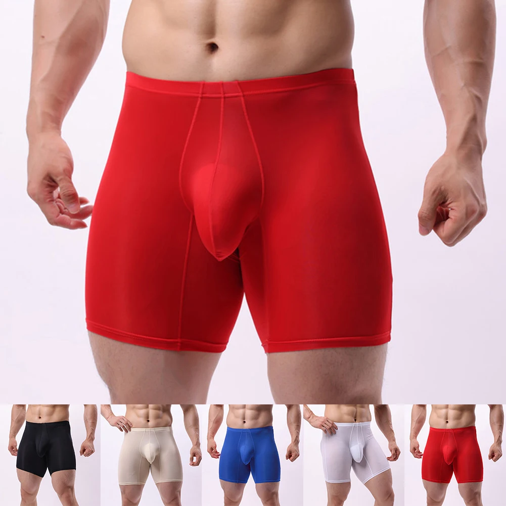 For Men Men Underwear Underwear Brief Newest Panties Silk Soft Ice Low Waist Men Sexy Underwear Panty Boxer Brief