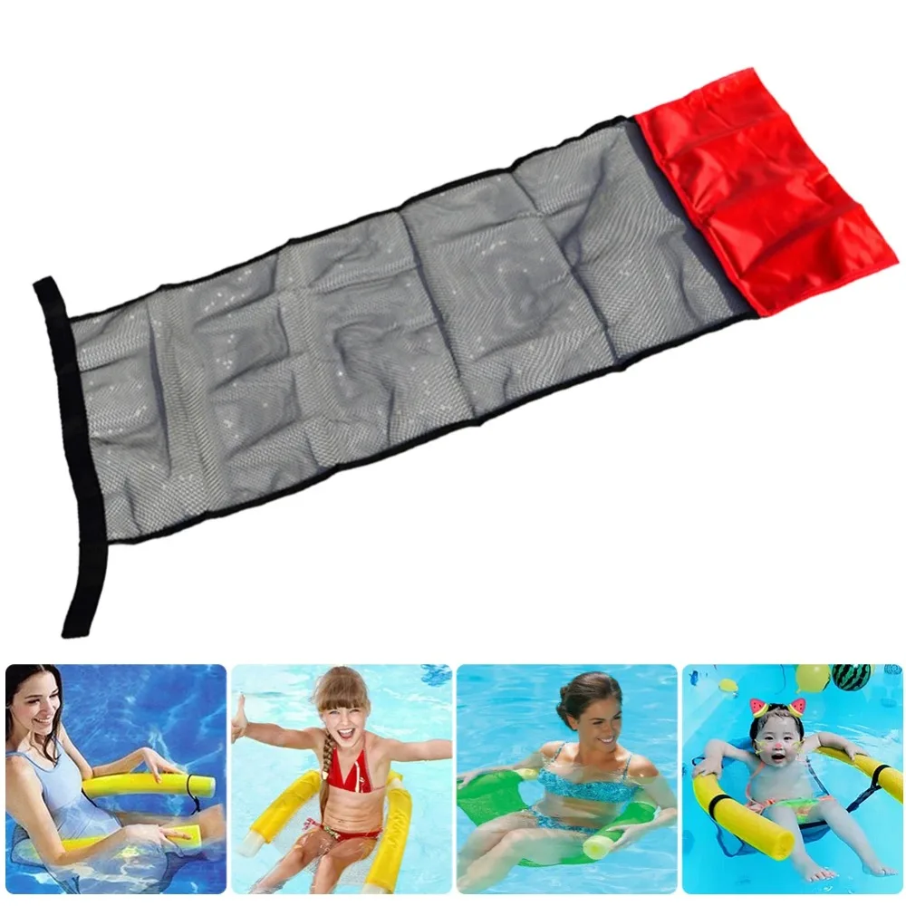 

New Foldable Floating Water Hammock Polyester Fibre Floating rods are not included Floating Bed Lightweight Floating Toys
