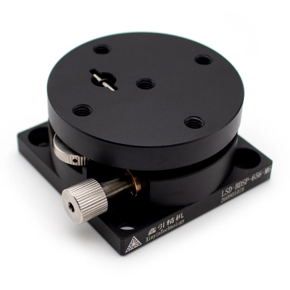 R-Axis Manual Tilt & Rotation Precision Stage LSD-BD-656-M6