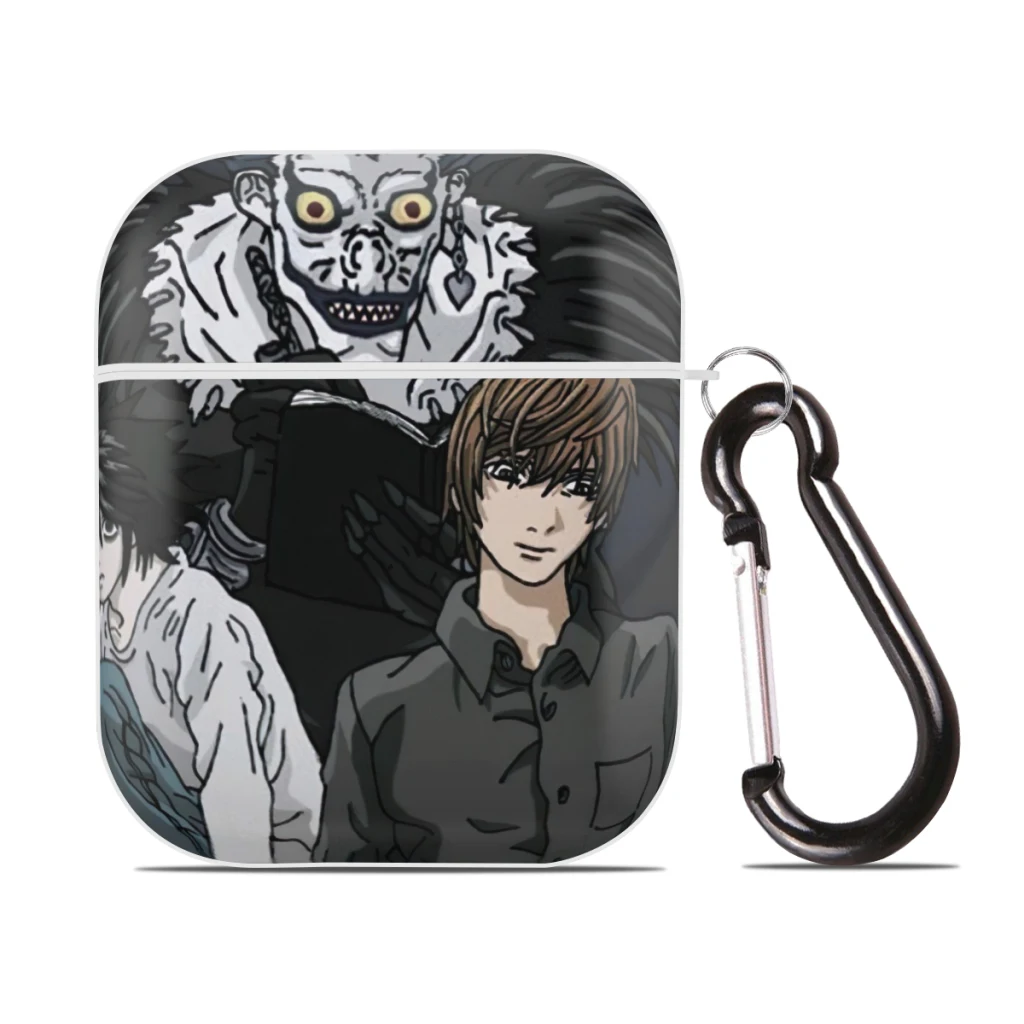 Protective Cover with Buckle, Compatible with Apple AirPods 2nd 1st Generation Charging Case,  Death Note Night God Moon