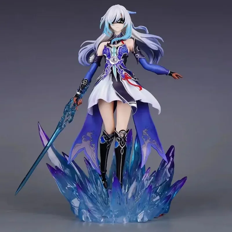 29cm Honkai Star Rail Game Jingliu Pvc Action Figure Anime Peripheral Anime Figure Anime Peripheral Model Toys Collection Gifts