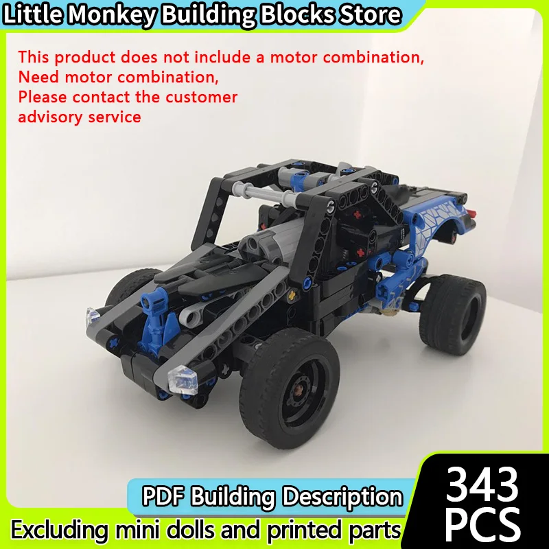 

Speed Racing Car Model MOC Building Bricks Buggy Off-Road Vehicle Modular Technology Children Holiday Gifts Assemble Toys Suit