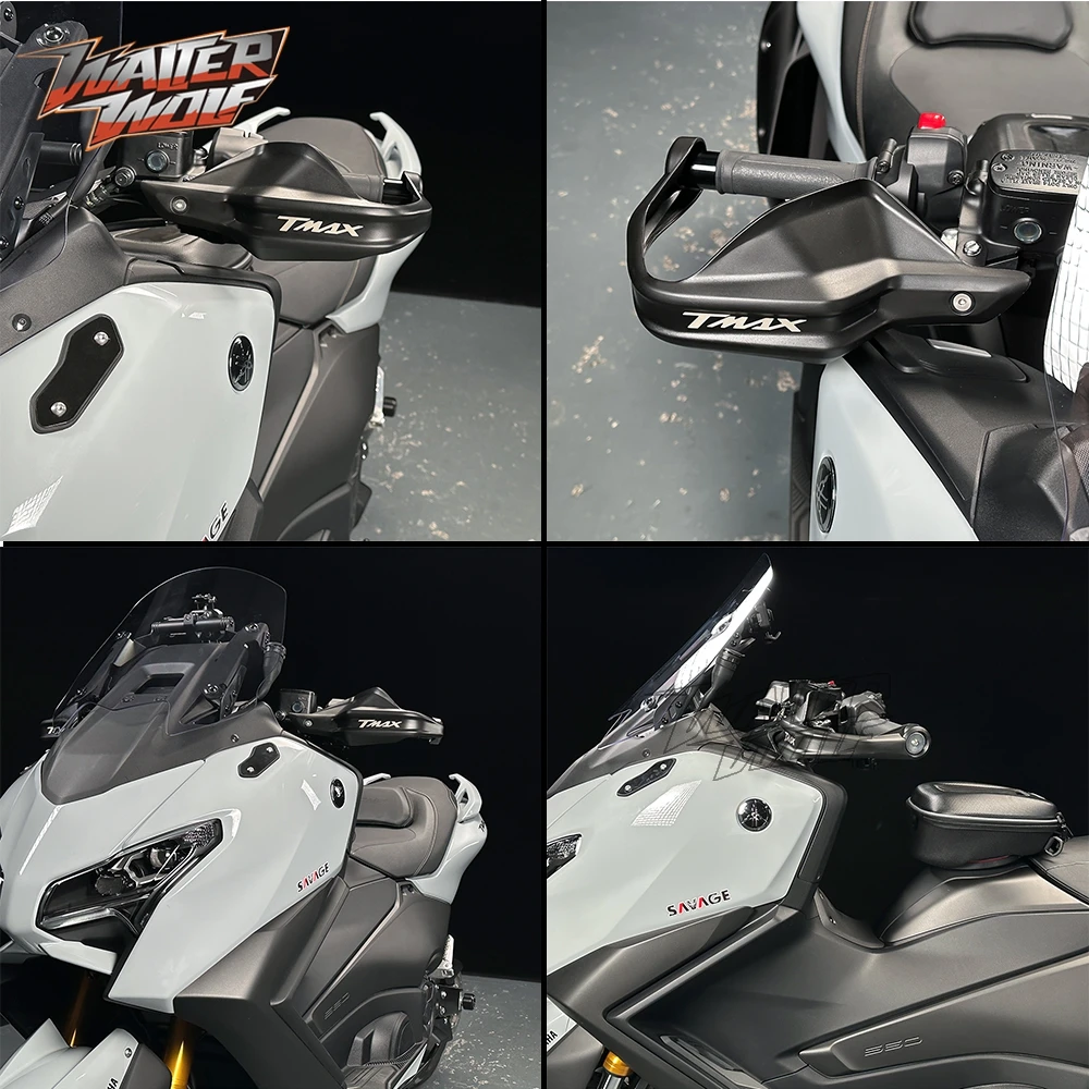 2025 Motorrad Lenker Handschutz Windschutzscheibe Abdeckung Für Yamaha T-MAX 560 XP 560 Tech Max TMAX Handschutz Hand Schild Schutz