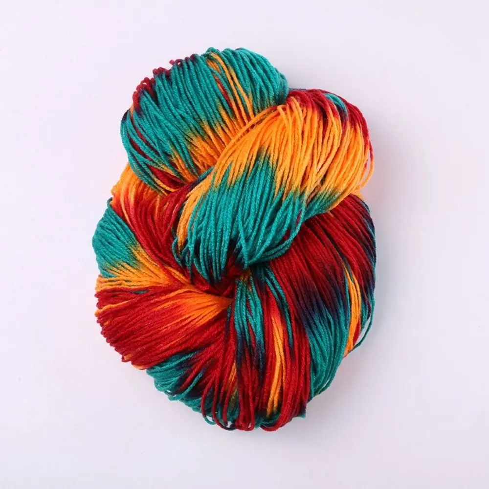 

Thick Acrylic Wool Yarn Segment Dyed Mixed Color Knitting Yarn Knitting Crochet Thread Sofa Cushion