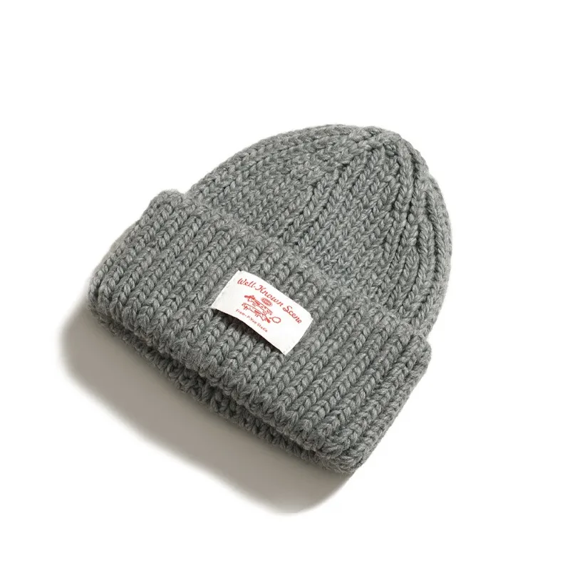 

Autumn-Winter Parent-Child Applique Knitted Hats, Thick Yarn, Large Head Circumference Fit, Korean Style, Warm For Kids.