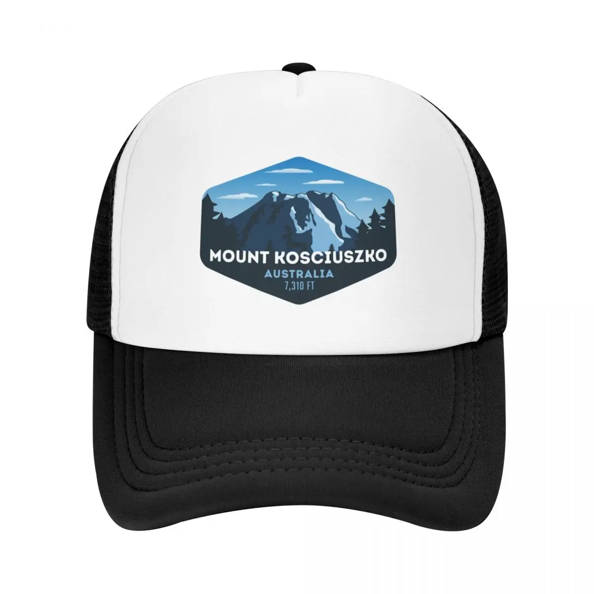 Mount Kosciuszko New South Wales Australia Baseball Cap Hat Luxury Brand Snap Back Hat Golf Cap Ball Cap Designer Man Women's