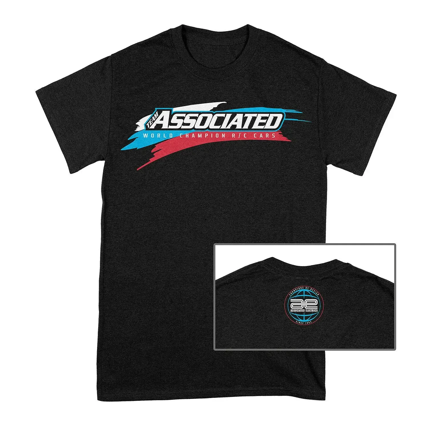 Associated Rc Hobbies Team Associated WC19 T-shirt black XL ASCSP132XL