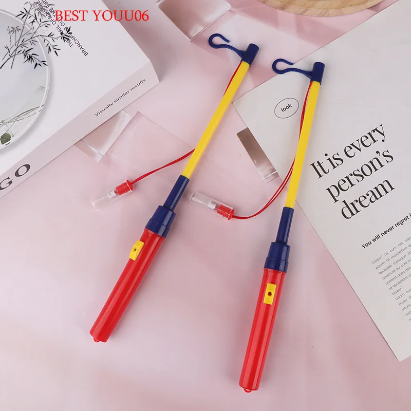 Hot 1PC Reusable Plastic Lantern Stick Electronic Lamp Sticks Led Party Light Accessories Festive Supplies Home Garden view 2