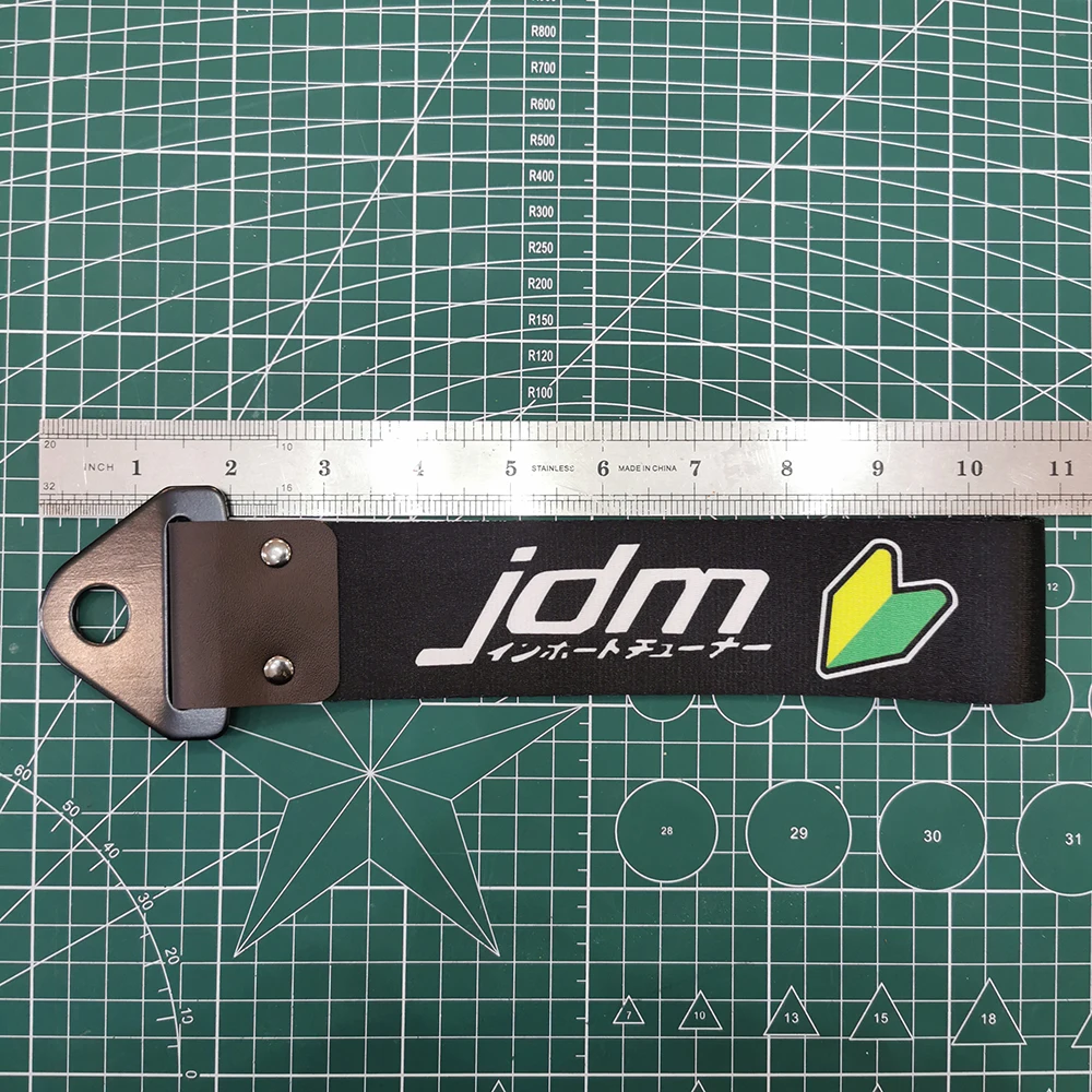 JDM Kultur Auto Farbe Anhänger Abschleppgurt Gürtel Abschleppseil Band Auto Zubehör Anhänger Seile Stoßstange Abschleppgurt FÜR FAKETAXI – Detail 12