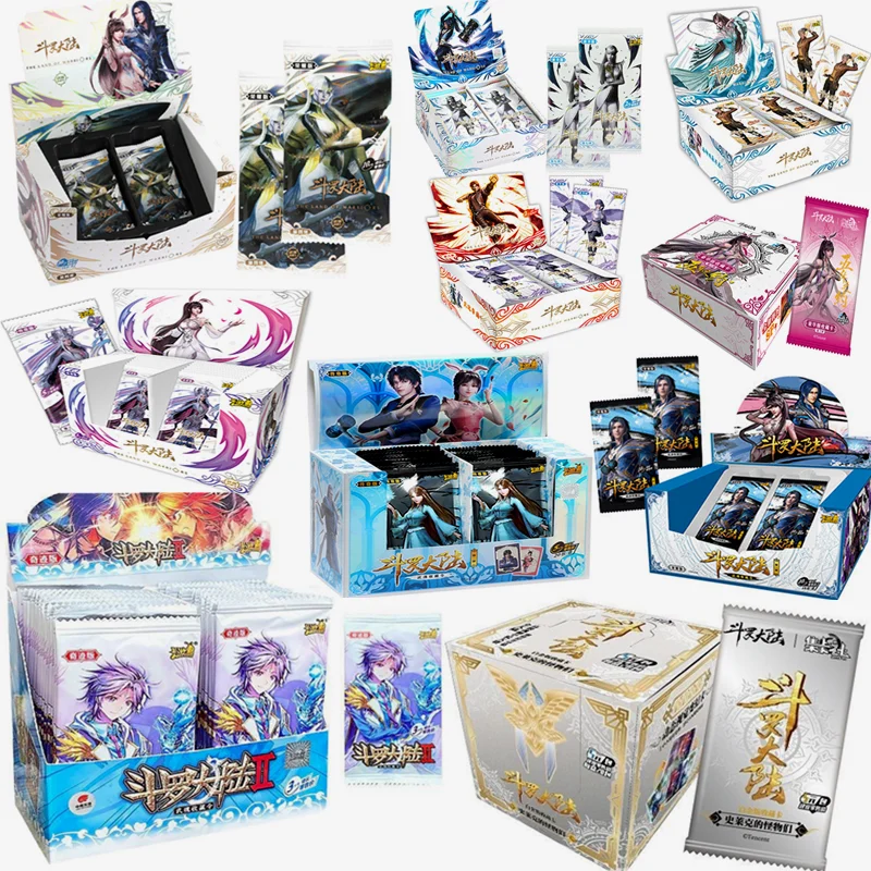 Kayou Echte Doula Continentenkaarten Anime Miracle Edition Soul Land Of Ur Shr Vergulde Kaarten Verzamelkaart Boek Cadeaus Voor Kinderen