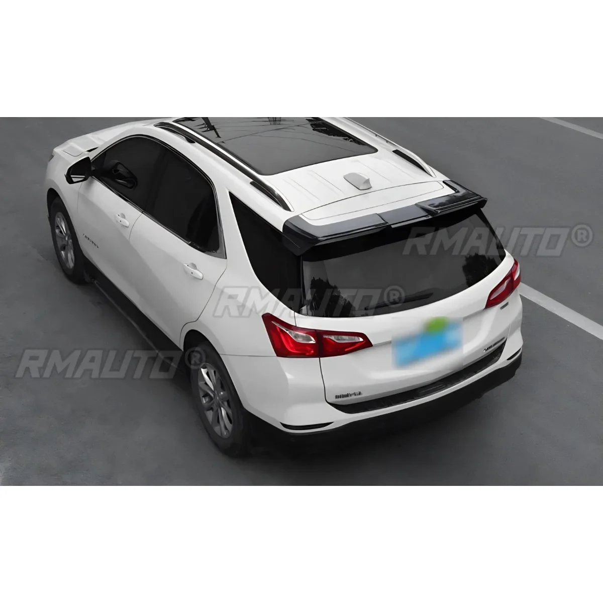 For Equinox Body Kit Rear Trunk Wing Spoiler Matte Black Sport Style Rear Spoiler Wing for Chevrolet Equinox Car Accessories - view 5