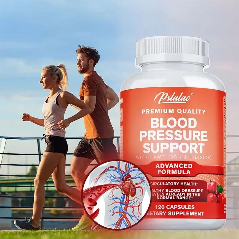 

Blood Pressure Support - Support Blood Balance, Promotes Heart and Cardiovascular Health, Immune and Metabolic Support