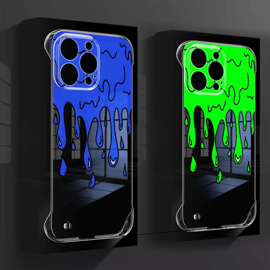 Fun Paint Graffiti Art Phone Case for Apple iPhone 15 16 Pro Max 13 14 Plus 12 11 Pro plus Matte