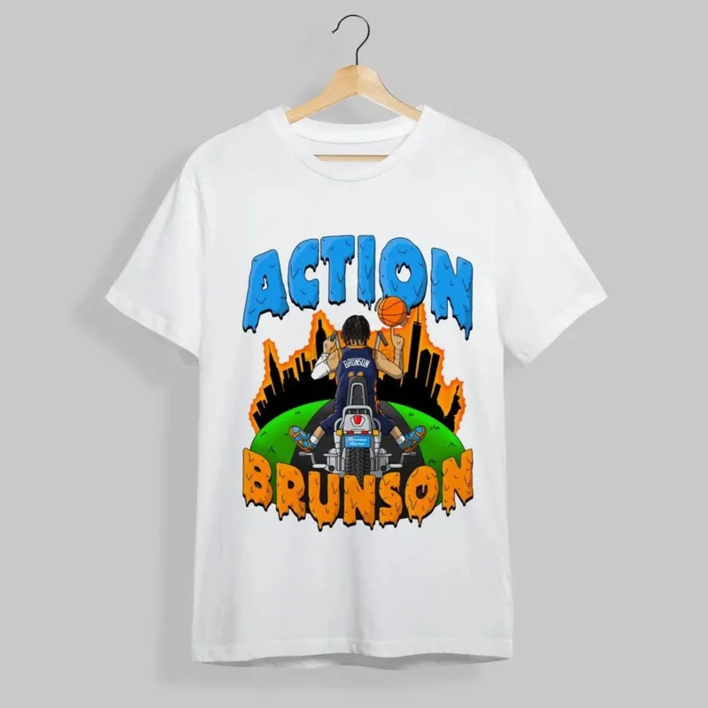 Jalen Brunson T-shirt Jalen Buron Basketball Knicks New York Gift For Him Gift for Her