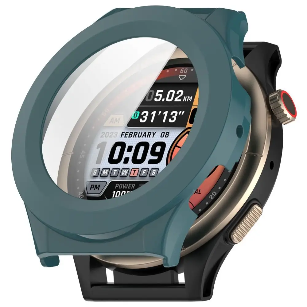 PC + geharde beschermhoes Volledige dekking Bumper Screen Cover Antikrasbeschermer Shell voor Amazfit Cheetah Round/Cheetah Pro