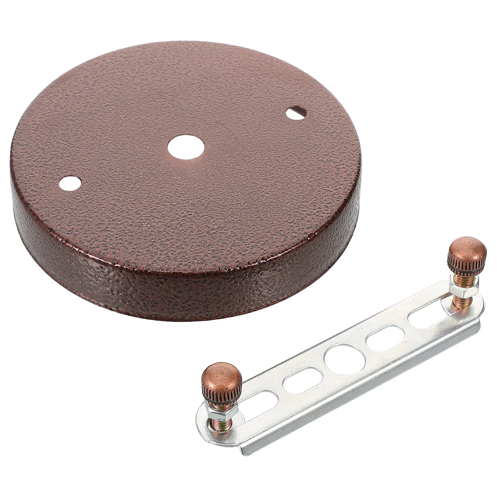 

Ceiling Lamp Base Plate Metal Mounting Cover For Pendant Light Fixture Retro Decorative Canopy Hardware Bracket Round