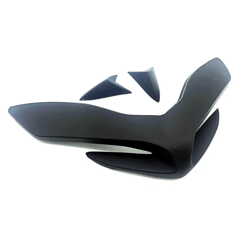 دراجة نارية Z 900 عارية الجبهة سبويلر وينجليت الهوائية الجناح عدة سبويلر لكاواساكي 2017 2018 2019 Z900 Z900 ABS