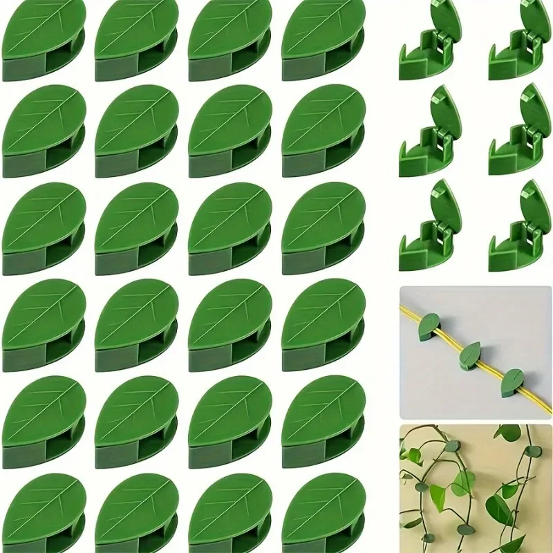 20pcs, Plant Wall Fixture Clips for Climbing Plants Invisible Vine Traction Support Holder