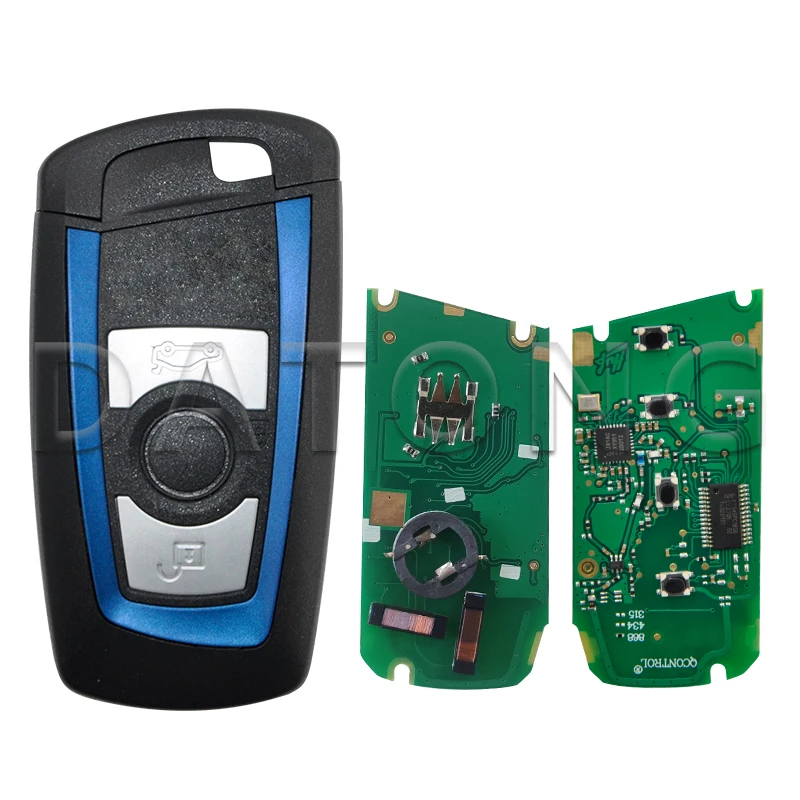 Datong Wereld Auto Smart Key Voor BMW F 1 2 3 4 5 6 7 CAS4 + FEM Systeem 315Mhz/433Mhz/868Mhz ID49 Chip Auto Afstandsbediening Sleutel Keyless Entry