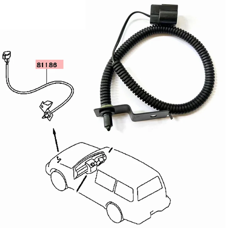 

For Mitsubishi Pajero V33 V43 V45 V31 Outdoor Temperature Sensor MR115605