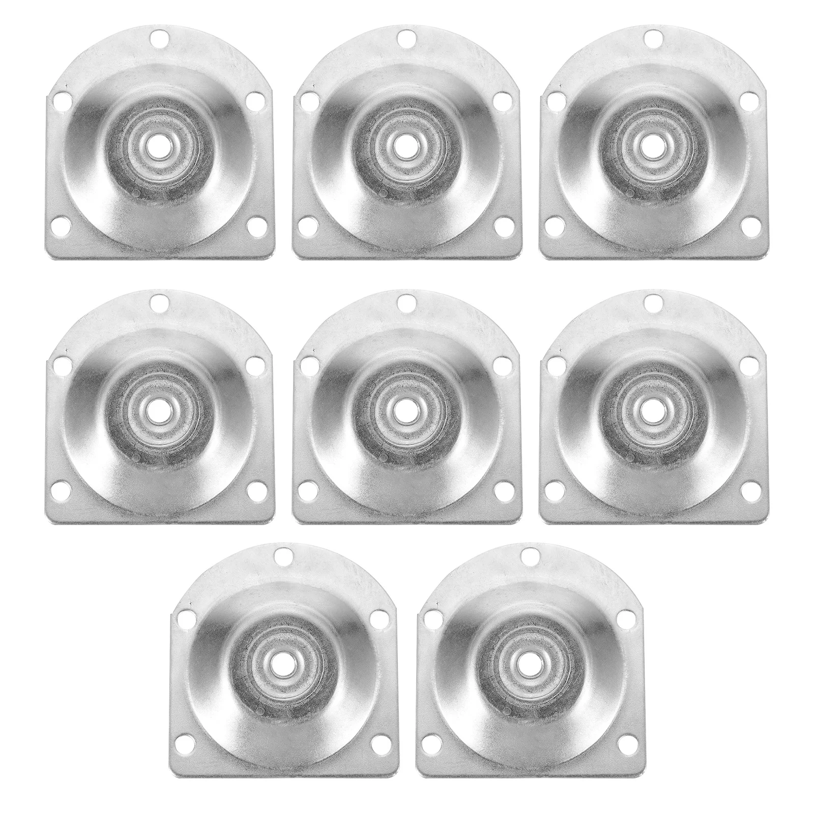 8개입 원형 테이블 다리 스페이서 12도 각도 장착 플레이트 가구 다리 경사 부착 하드웨어 목재 다리 액세서리