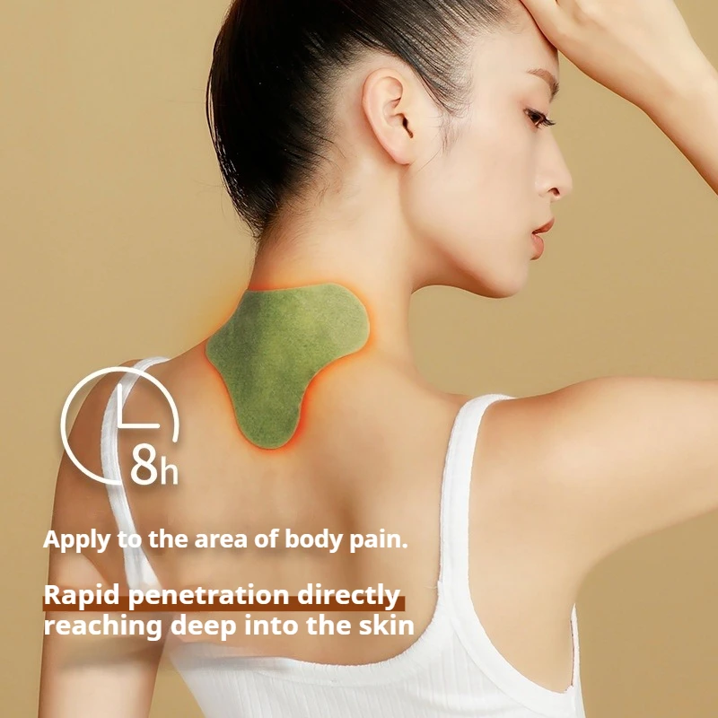 50/100pcs Wormwood Knee Neck Patches Soft Non-Woven Fabric Joint Shoulder Cervical Lumbar Plaster Cold Leg Heat Patch Relief Pad