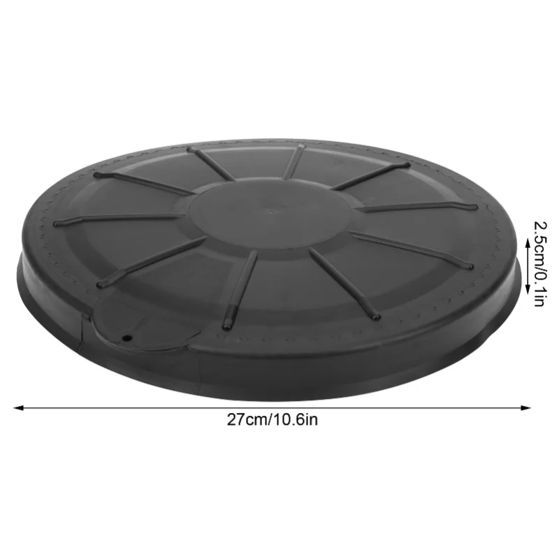 Plastic Canoeing Kayak Dedicated Storage Warehouse Round Compartment Cover Accessory