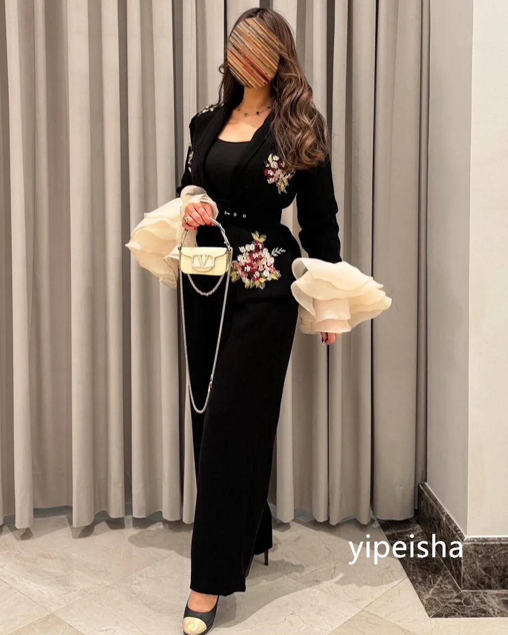 Classic Jersey Sheath Square Neck Midi Dresses Prom Dresses Exquisite Modern Style Pastrol Unisex Chinese Style Formal