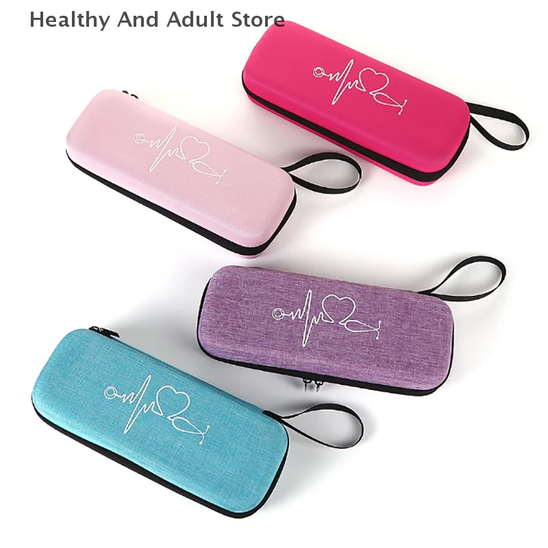 

Quality Stethoscope Case Storage Box Hard EVA Portable Stethoscope Storage Box Shell Mesh Pockets