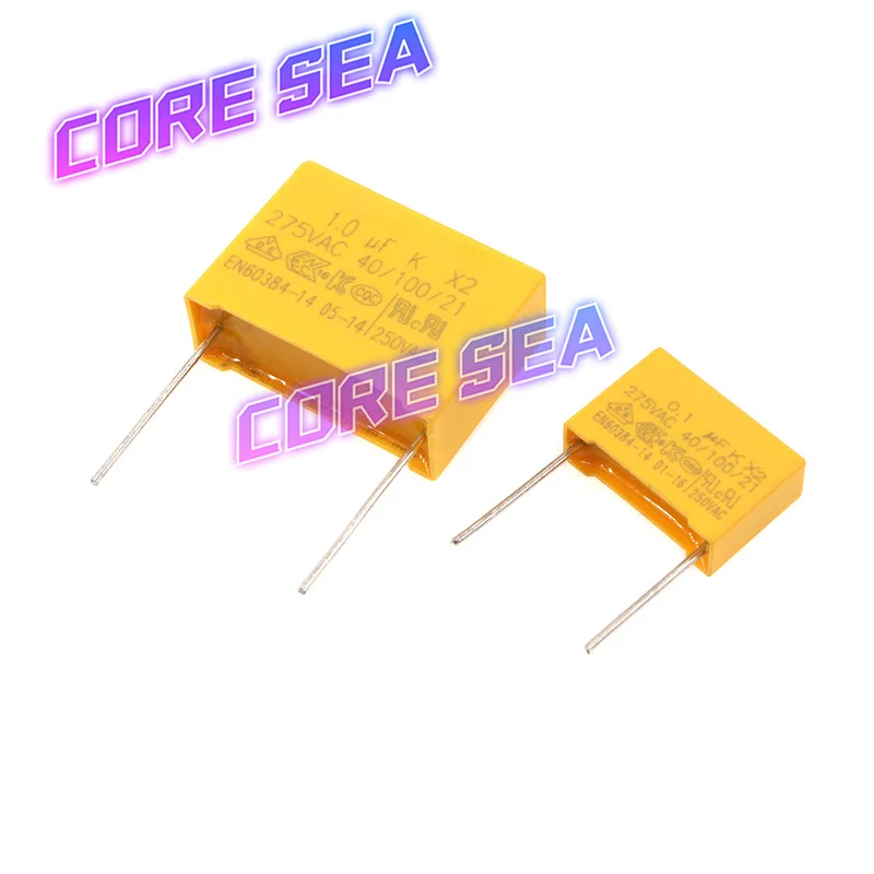 Safety capacitance 0.01UF 10NF 103 0.1UF 100NF 104 1UF 105 275V correction capacitance 5PCS