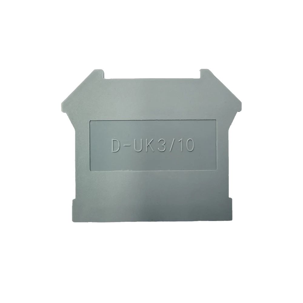 D-UK3/10 universal voltage terminal block accessory baffle protection side seal partition