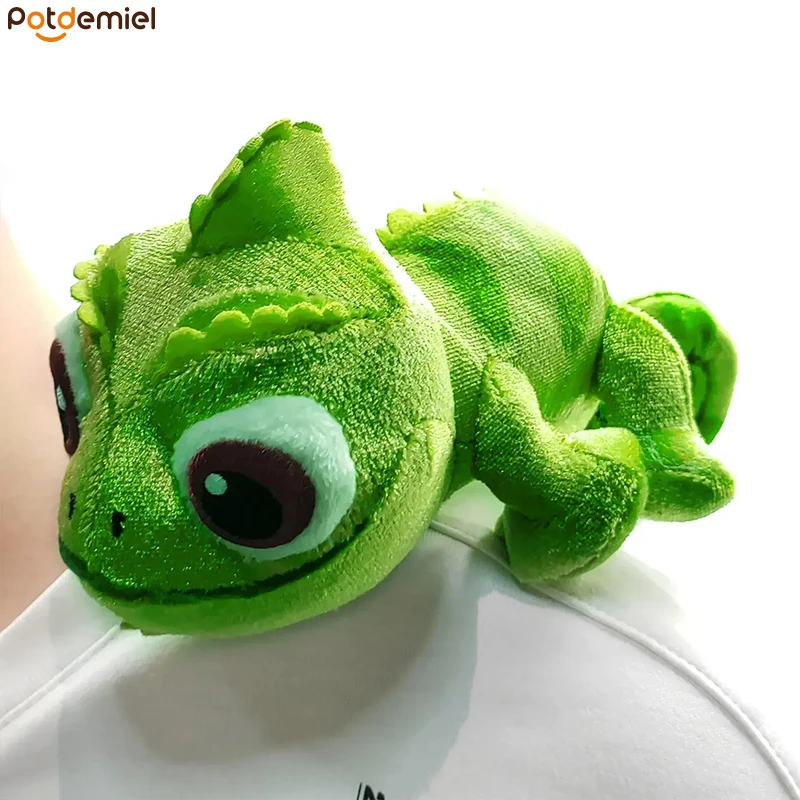 

17 см плюшевая игрушка Паскаль Рапунцель Хамелеон, мягкие игрушки, плюшевая кукла на плечо, подходит для вечеринок, идеальный подарок для детей