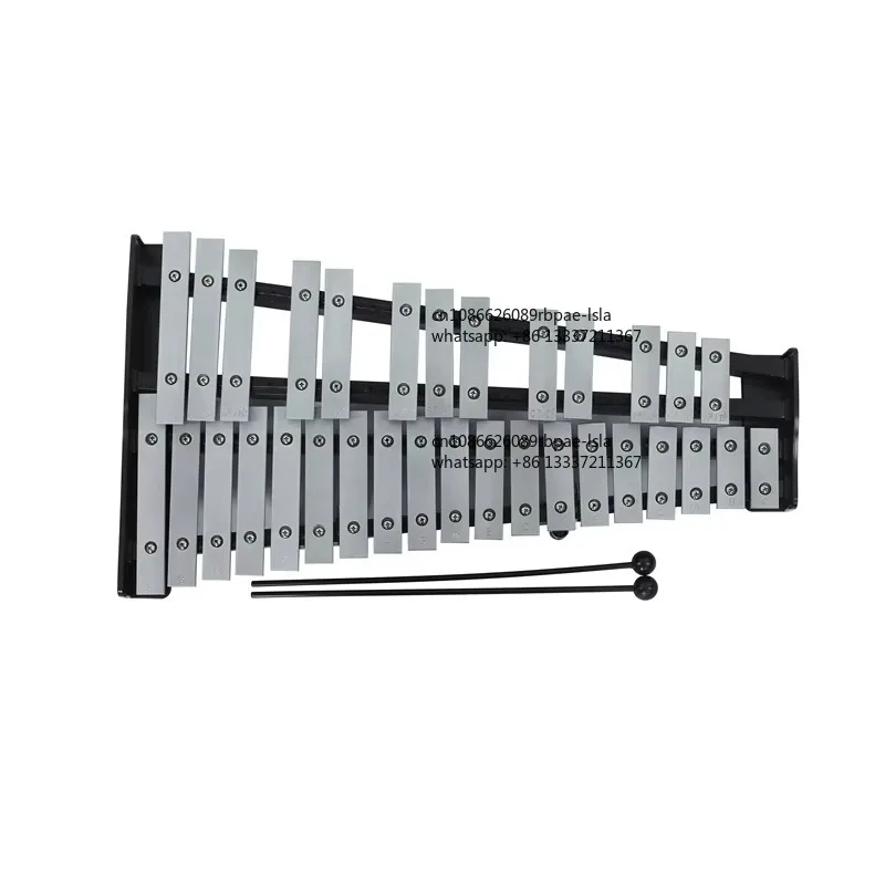 Glockenspiel  32-Key Metallophone Percussion Instrument for Kids-Educational Durable Eco-friendly High Quality