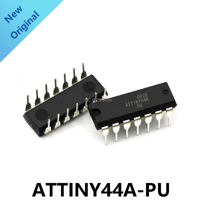 10PCS/LOT ATTINY44A-PU ATTINY44A DIP14 100% New Original in stock