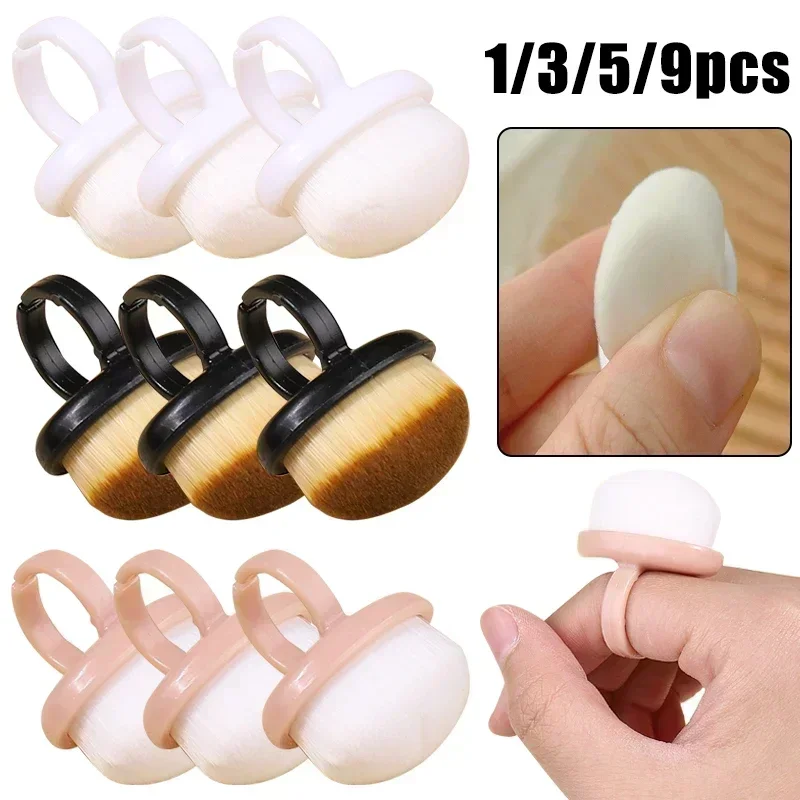 1/3/5/9pcs Nails Art Dust Cleaning Brush Professional Nail Dust Brush Remove Gel Polish Powder Makeup Brushes Manicure Tools